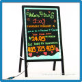 Factory direct full color 90 kinds flashing modes led acrylic signage aluminium alloy with free accessories